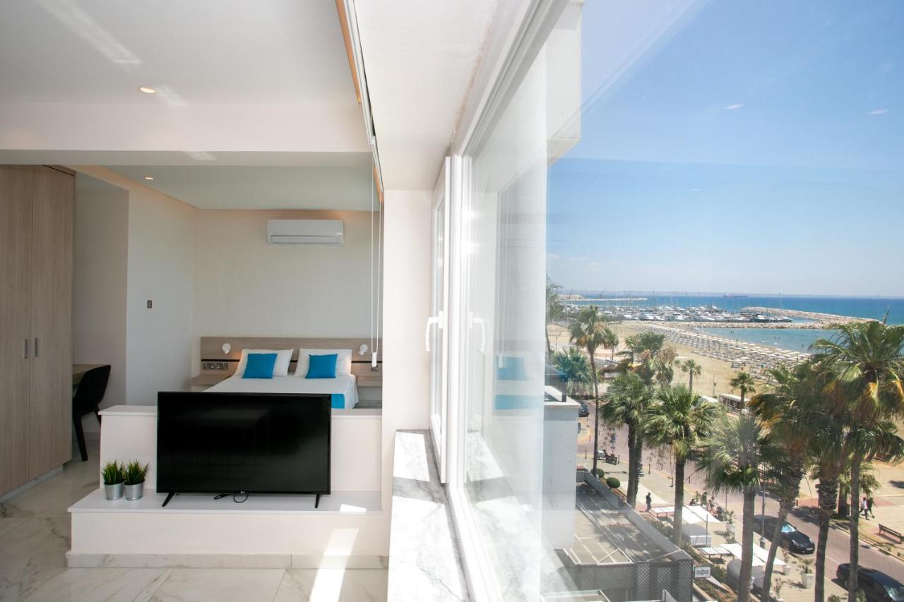 Les Palmiers Sunorama Beach Apartments Larnaca Luaran gambar