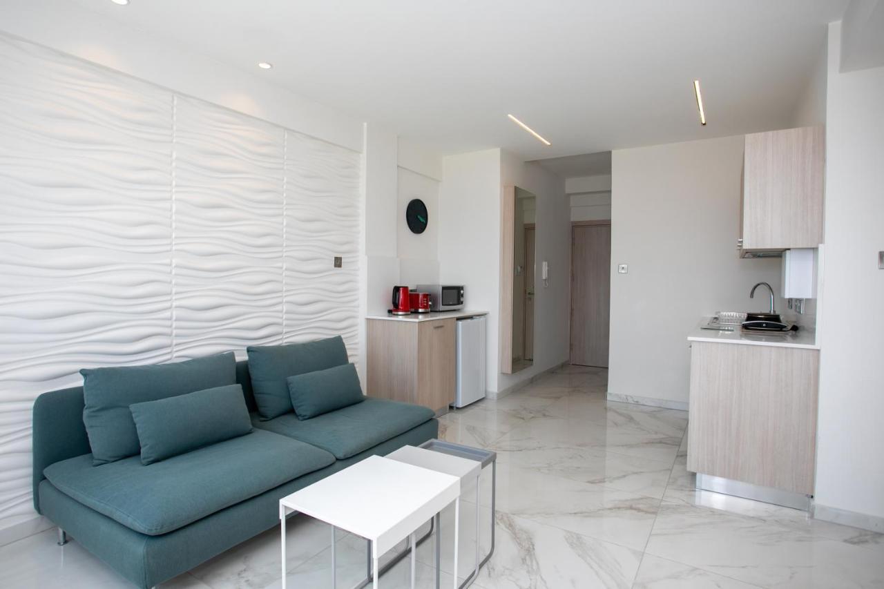 Les Palmiers Sunorama Beach Apartments Larnaca Luaran gambar